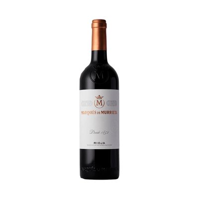 Botella de vino tinto Marqués de Murrieta