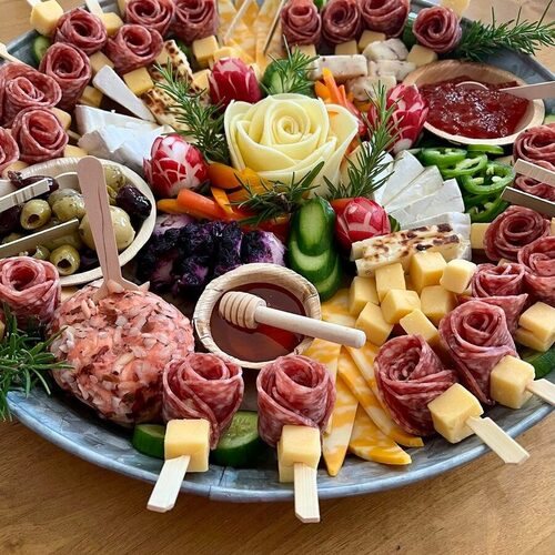 La mixta, servida — THYME Express Catering