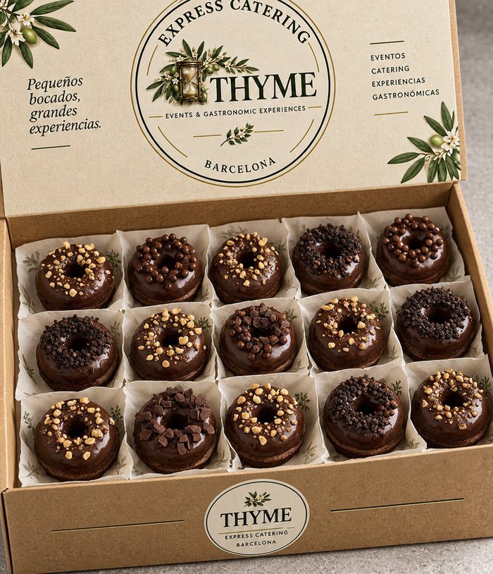 Donuts de chocolate de THYME