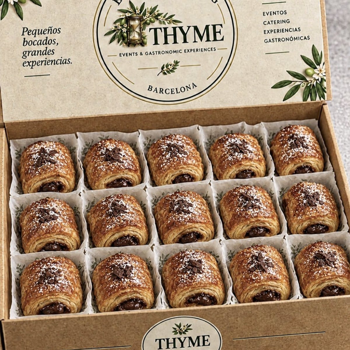 Napolitanas de chocolate de THYME
